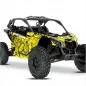 Preview: Quake Gelb M Version für Can-Am Maverick X3 2 Doors